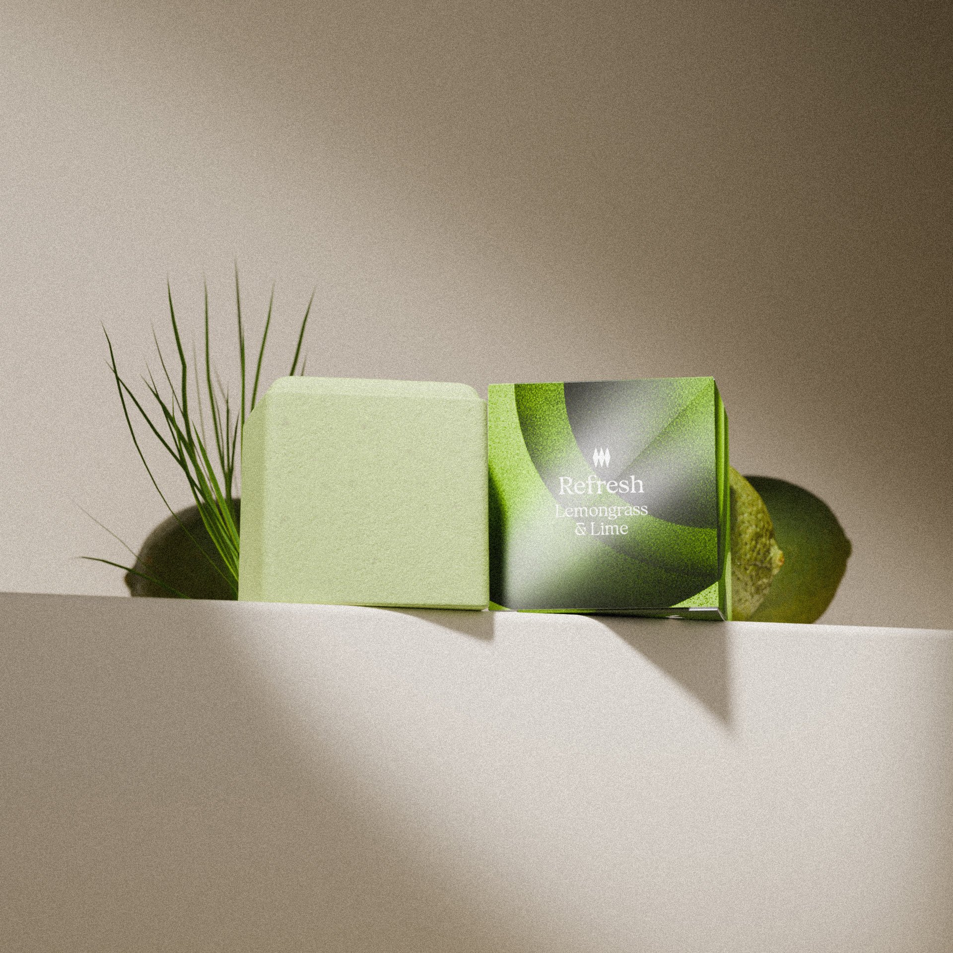 Refresh - Aromatična prhalna kocka