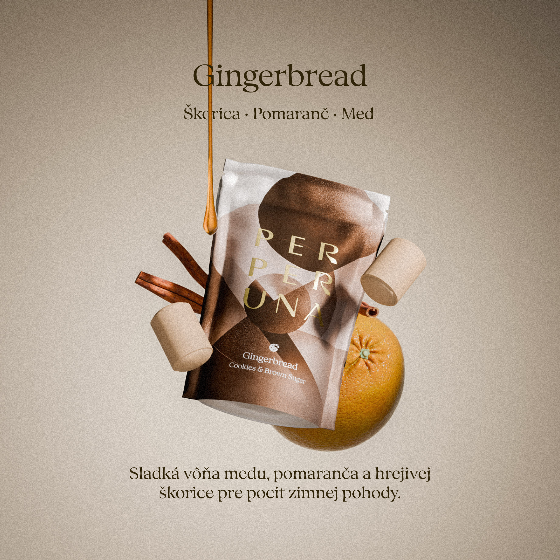 Gingerbread - Prhalne kroglice (5 kos)