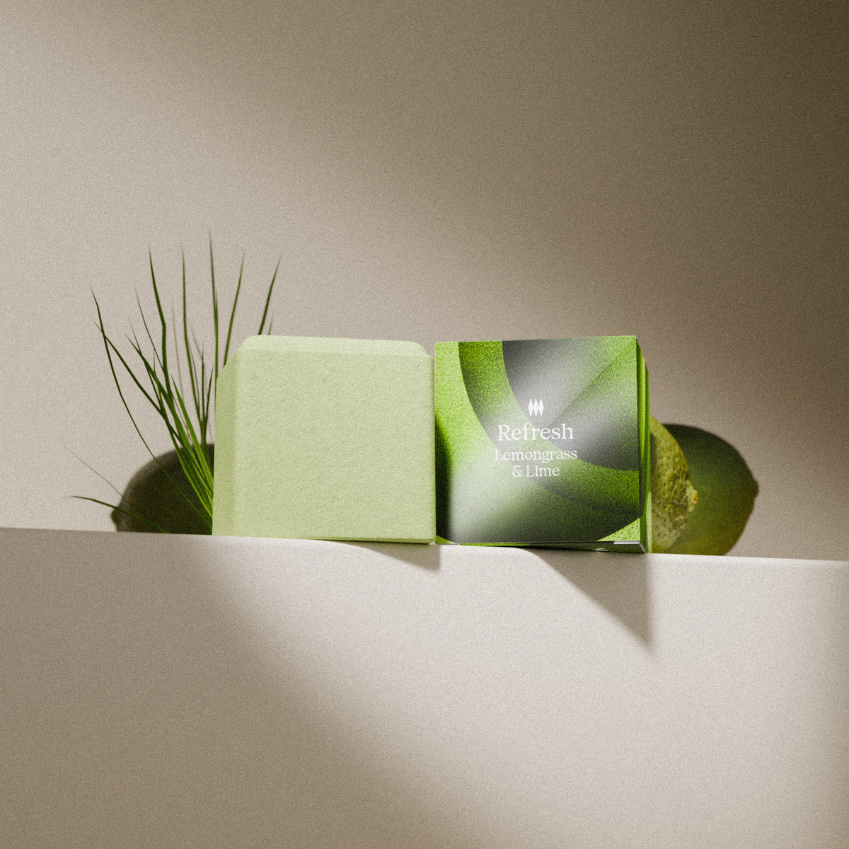 [Nepopolna] – Refresh - Aromatična prhalna kocka