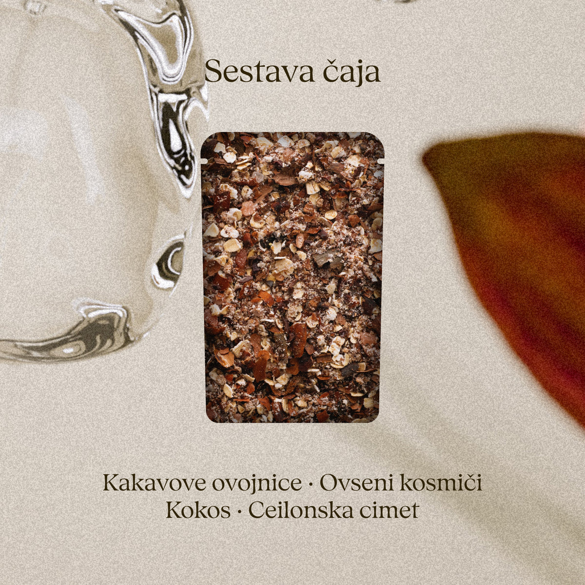 Mount Chocolate 50 g – kopalni čaj: sestava čaja