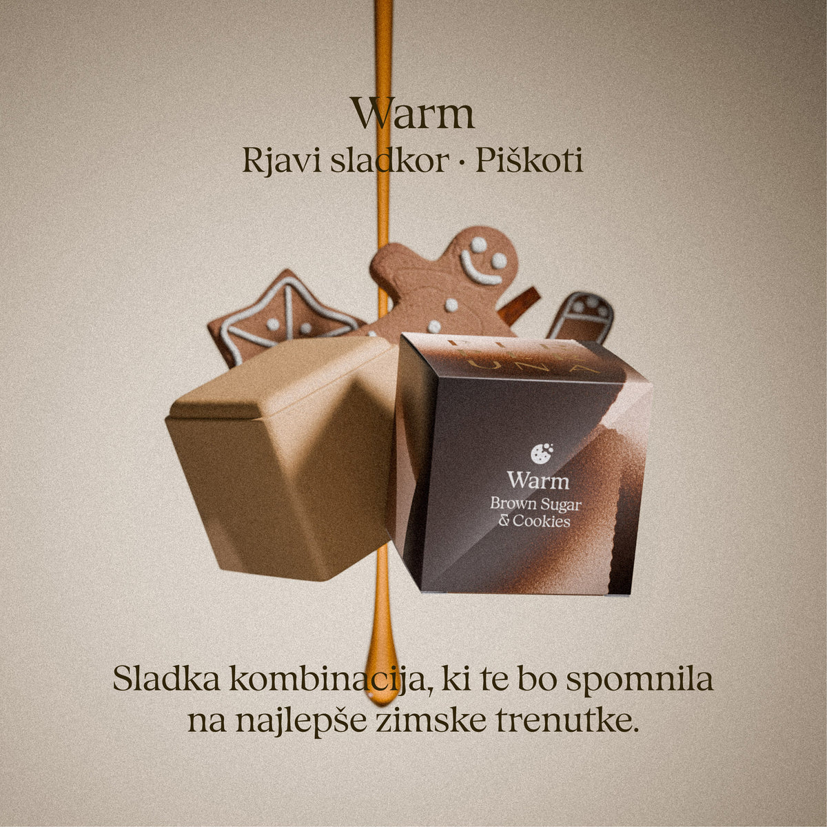 Warm - Aromatična prhalna kocka